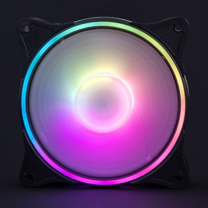 Actual product image Alphacool Rise Aurora PWM fan (120 mm, 1 x)