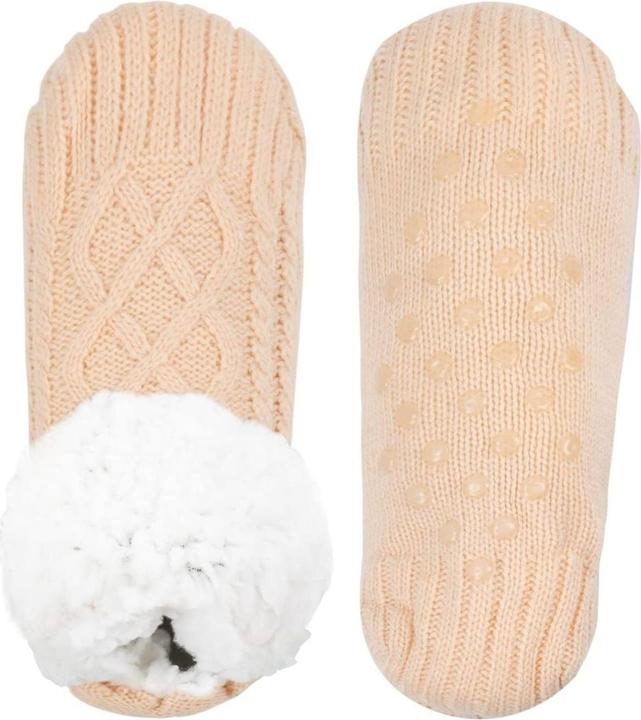 Hermex Hausschuhe Gr. 39-42 Wintersocken Kuschelsocken Fuzzy-Socken Pantoffeln (39, 40, 41, 42)