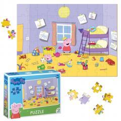 Actual product image Dodo Puzzle Peppa Pig: Spielzeug im Zimmer 60 Teile (60 pieces)