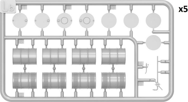 Actual product image 1:48 Oil drums 200L Modern (21)