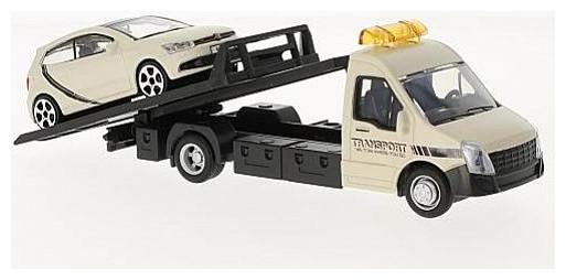 Immagine prodotto Bburago 18/31403 Metal Street Fire scala 1:43 VW Polo Gti ufficiale con autocarro
