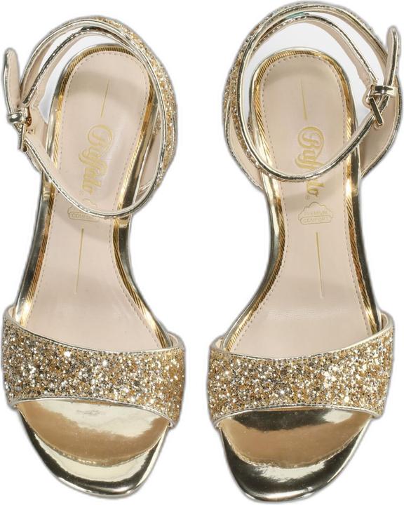 Actual product image Buffalo 's glittery heel sandals rainelle (37)