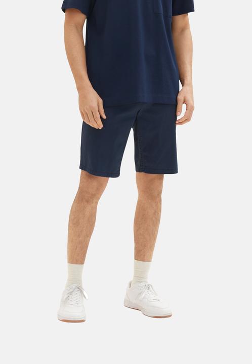 Actual product image Tom Tailor Slim-fit chino shorts with zip, button and side pockets (34)