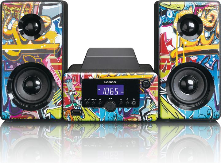 Image du produit Lenco Mc-020 (Bluetooth, 1x 10 W)