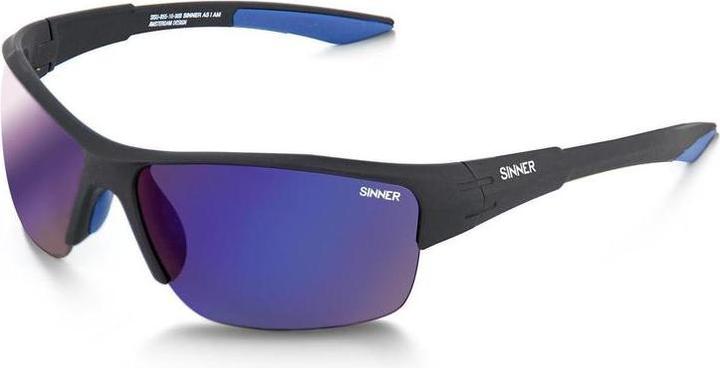 Sinner Gear Sünder Reyes Sonnenbrille + Box + zusätzliche Objektive - Schwarz (Schwarz, Schwarz)