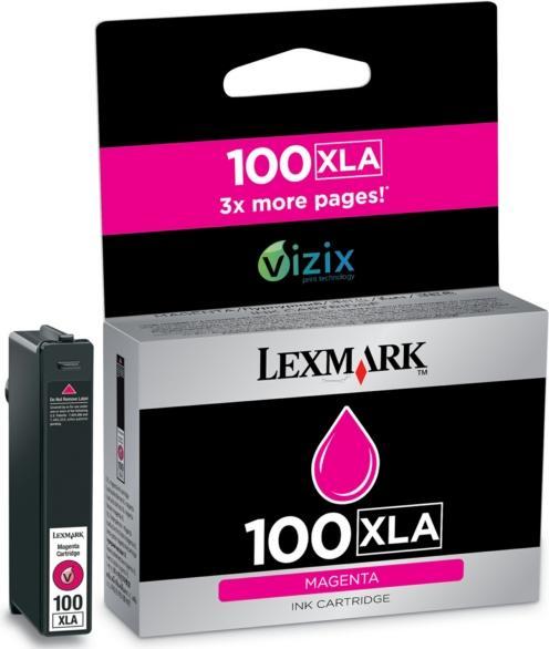 Image du produit Lexmark Cartouche No. 100XLA - Haut rendement (M)