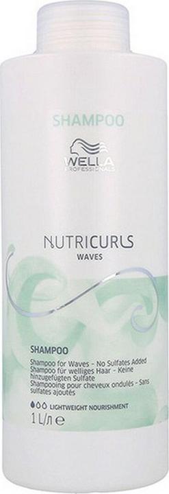 Actual product image Wella Nutricurls Waves Shampoo (1000 ml, Liquid shampoo)