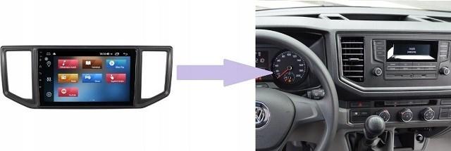 Actual product image No Name Radio Gps Navigation Volkswagen Crafter 2016+ Android (10")