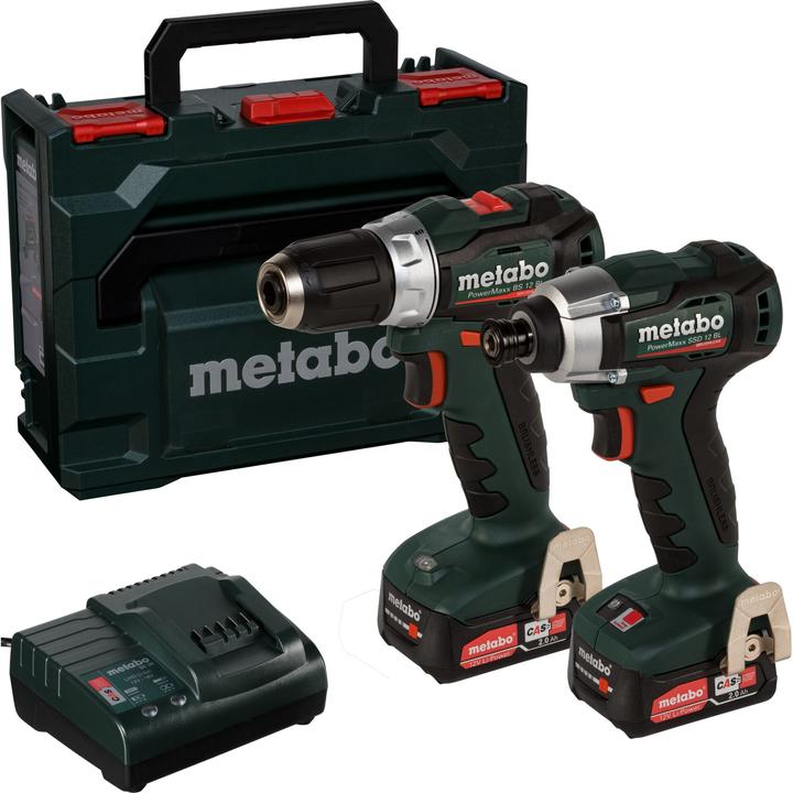 Productafbeelding Metabo Combiset 2.7.3 12 V BS (Oplaadbare batterij)