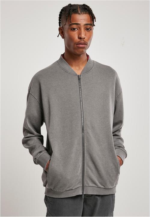 Actual product image Urban Classics Washed Sweat Bomber - 17020 (M)