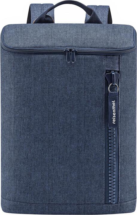 reisenthel Reisetasche Overnighter-Backpack Herringbone Dark Blue (13 l)