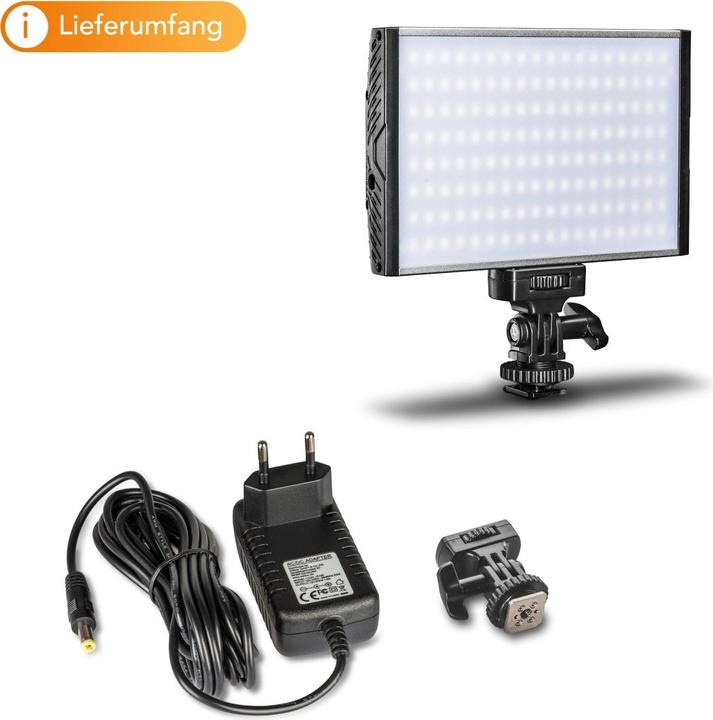 Produktbild Walimex LED Niova 150 Bi Color 15W LED Leuchte plus Netzteil (Videoleuchte)
