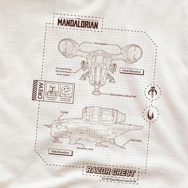 Produktbild Star Wars Razor Crest TShirt (L)