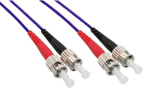 Produktbild InLine Glasfaser-Patchkabel ST (CAT6, 5 m)