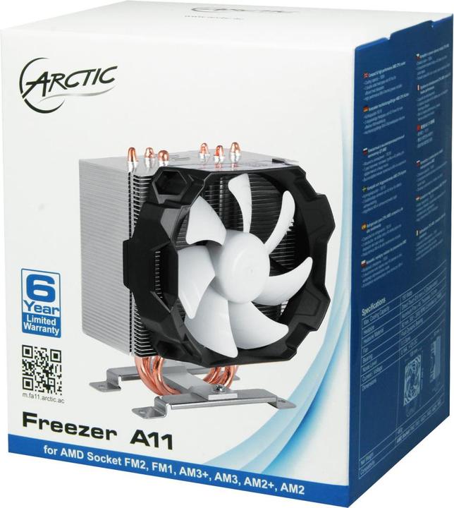 Actual product image Arctic Freezer A11 Processor Air Cooler (130 mm)