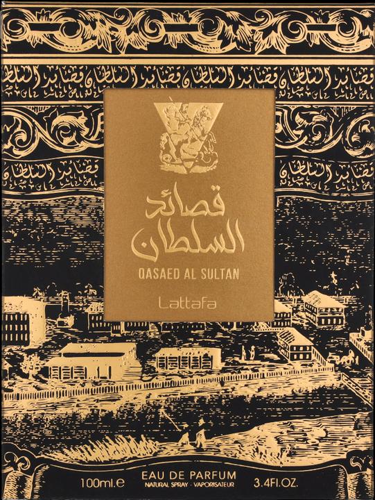 Actual product image Lattafa Perfumes Qasaed Al Sultan Eau de Parfum - 100ml (Eau de parfum, 100 ml)
