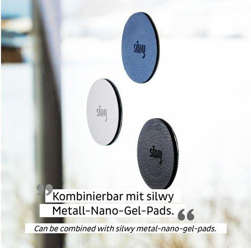 Image du produit Silwy Aimants de puissance 8 pièces, argent (4 x)