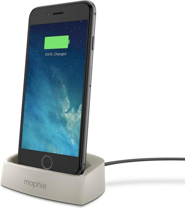 Image du produit mophie Desktop Charging Dock pour tous les iPhone 5/5S/5C & iPhone 6 (10 W)