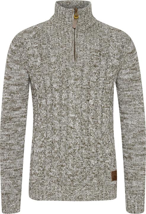 Immagine prodotto Solid Pankraz Maglione In Maglia Grossa Pullover Maglieria Da Donna Con Colletto Troyer In Cotone 10 (XXL)