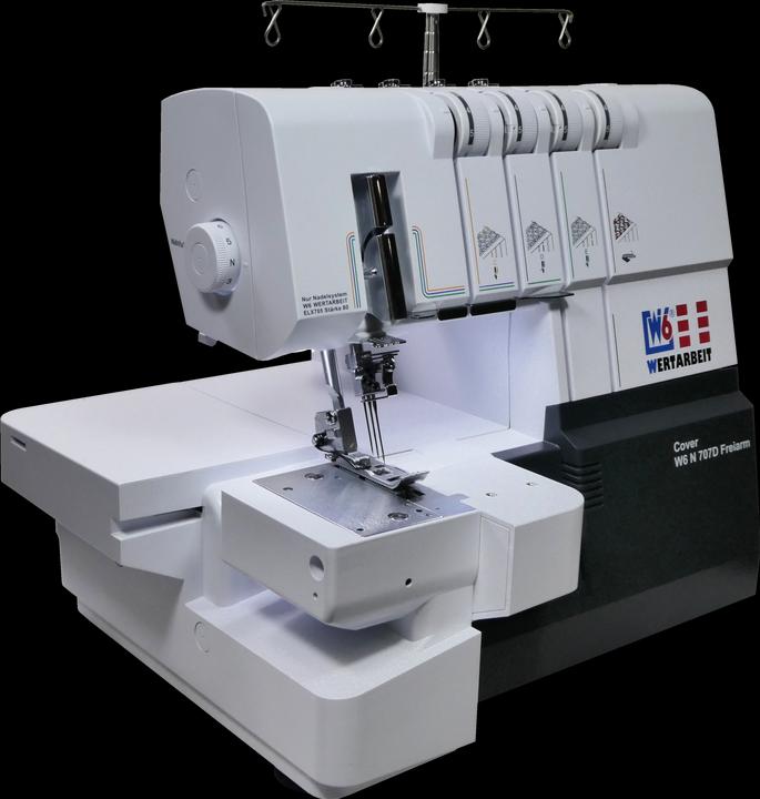 Actual product image W6 Coverlock N 707D Free Arm