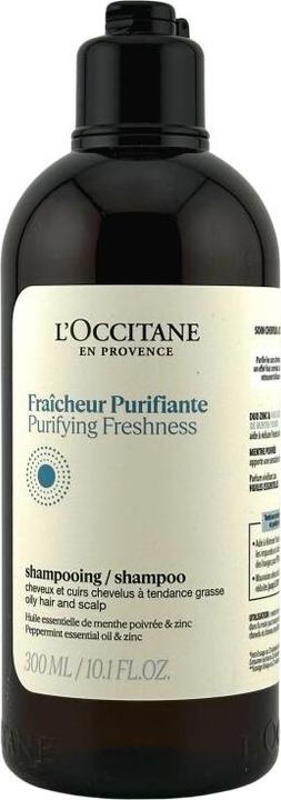 L'Occitane Purifying Freshness Shampoo (300 ml, Liquid shampoo)