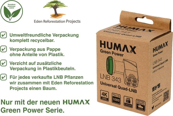 Produktbild Humax Green Power Quad-LNB (Quad LNB)