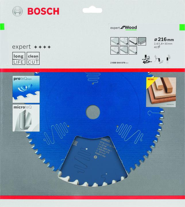 Actual product image Bosch Professional Zubehör Circular saw blade Expert for Wood