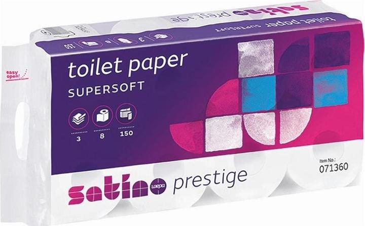 Wepa Toilet paper Prestige 2010.10371 150 coupons, 8 rolls (150 x)