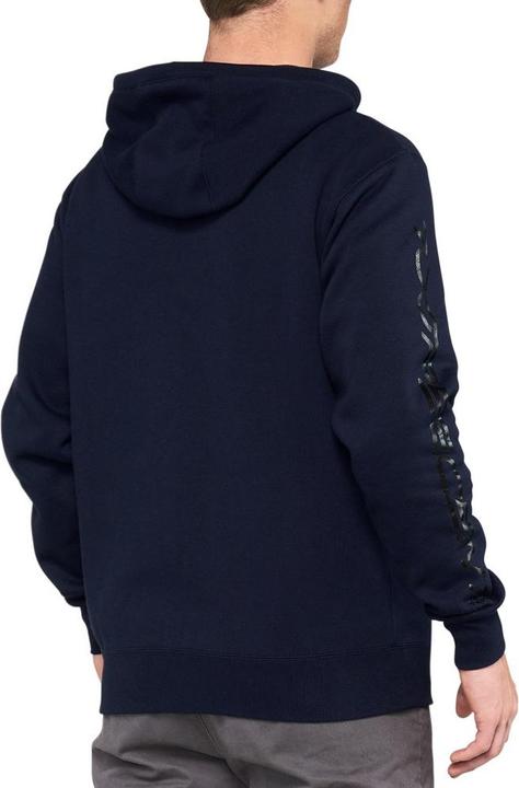 Immagine prodotto 100% Giacca Syndicate con cappuccio e zip, taglia L, blu navy/nero (L)