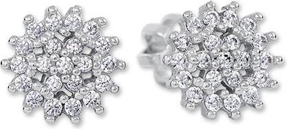 Brilio Stunning white gold earrings 239 001 01067 07