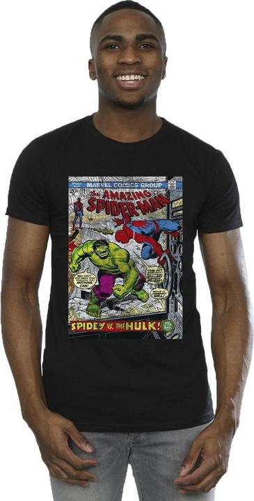 Produktbild SpiderMan VS Hulk Cover TShirt (4XL)