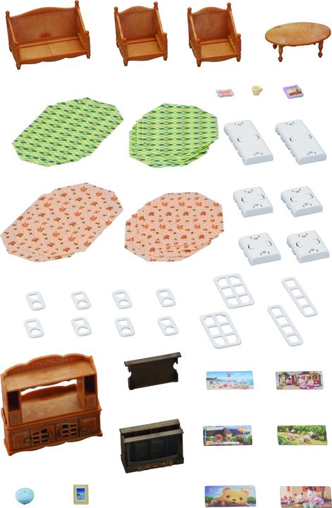 Image du produit Sylvanian Families Salon d'une maison de campagne