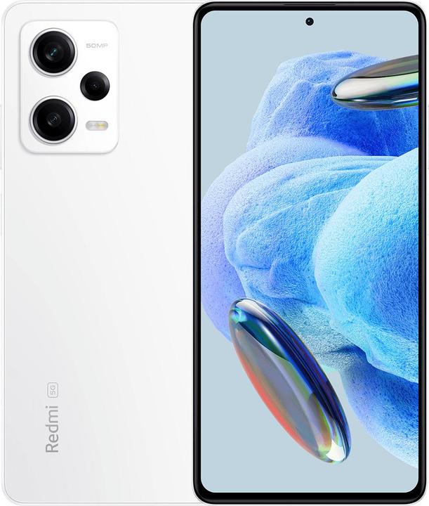 Productafbeelding Xiaomi Redmi Note 12 Pro 5G (6GB) (128 GB, Polair Wit, 6.67", Dubbele SIM, 50 Mpx, 5G)