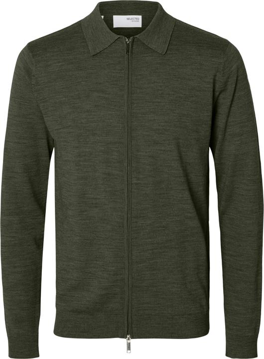Selected Homme Langarm Strickjacke mit Reissverschluss