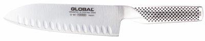 Produktbild Global G-80 Santokumesser mit Kullen (18 cm)