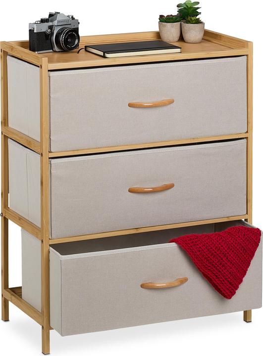 Produktbild Relaxdays Kommode (57.5 x 30 x 73 cm)