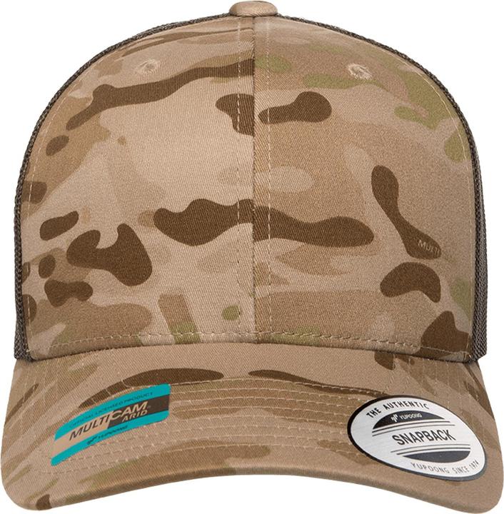 Produktbild Flexfit Multicam Retro Trucker Kappe (One Size)