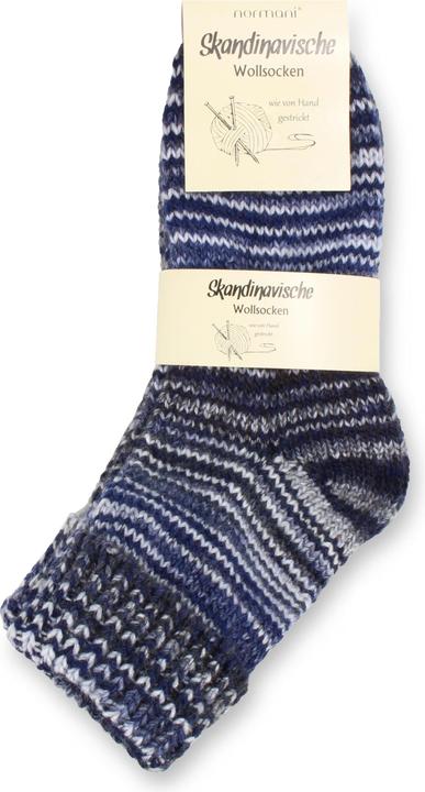 Produktbild Normani 2 Paar Skandinavische Wollsocken mit Umschlag (2er Pack, 39 - 42)