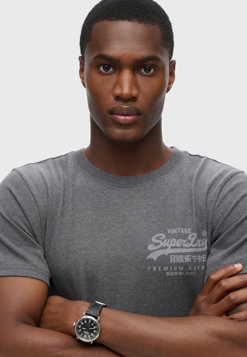 Produktbild Superdry T-Shirt Casual Bequem sitzend Classic VI Heritage Chest Tee (XL)