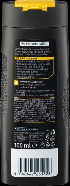 Produktbild dm Balea MEN Duschgel Golden Intense