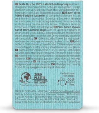 Produktbild Weleda Shower Bar Geranium + Litsea Cubera