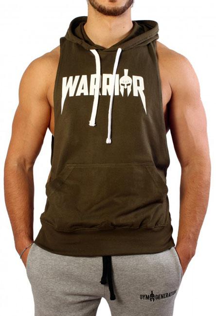 Gym Generation Warrior Muscle Tank OLIVE (M)