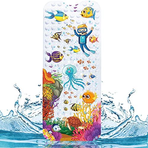Produktbild Activity Board Antirutschmatte Badewanne rutschfest Badewannenmatte, Buntes Design mit 200 Saugnapf &
