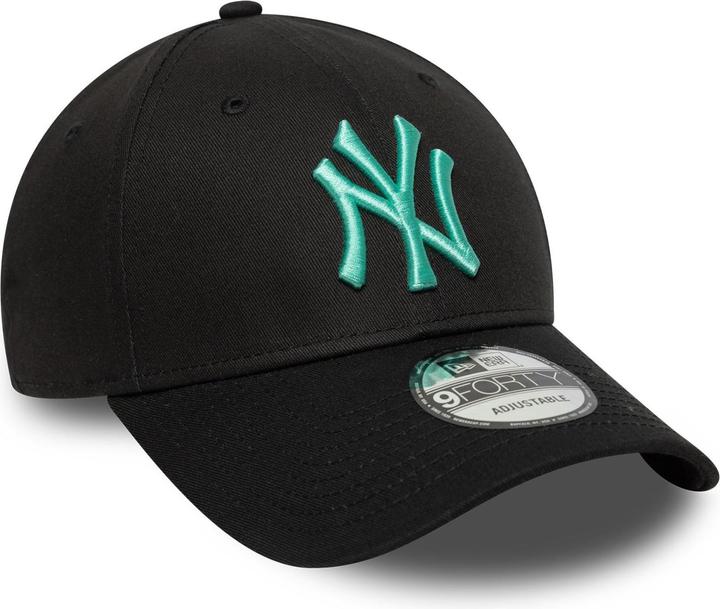 New Era 9Forty Strapback Cap - New York Yankees Schwarz