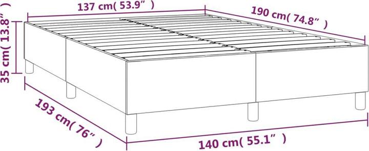 Produktbild VidaXL Amos (140 x 190 cm)