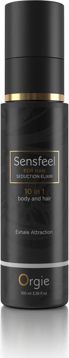 Actual product image Orgie Sensfeel for Man Pheromone Seduction Elixer 10 in 1 100 ml (Eau de toilette, 100 ml)