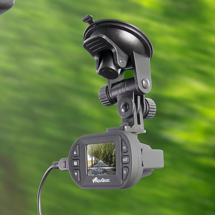 Image du produit NavGear Alimentation 12V pour voiture avec capteur G (Batterie, Microphone intégré, Écran intégré)