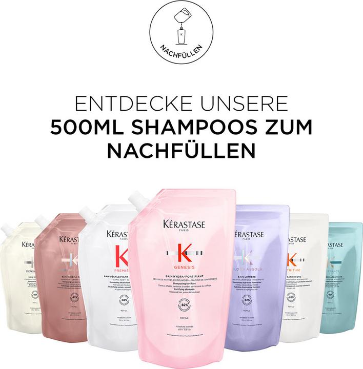 Image du produit Kérastase Resistance Bain Force Architecte (500 ml, Shampoing liquide)