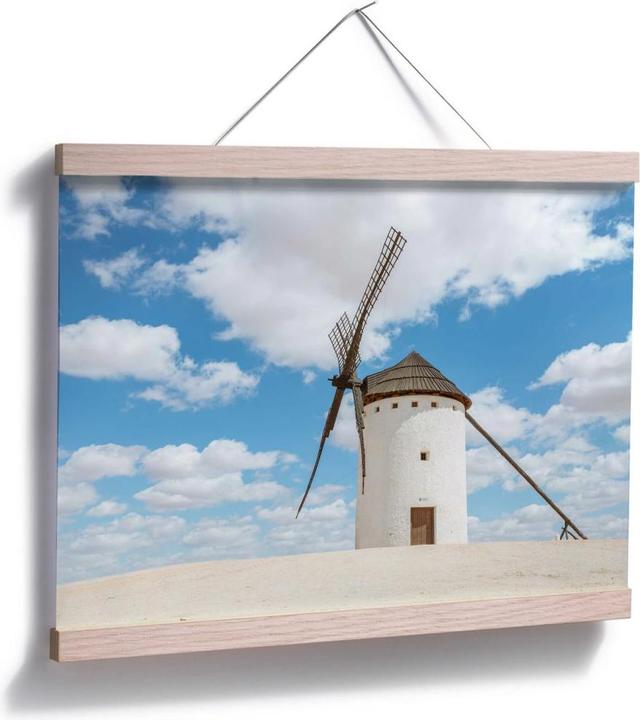 Produktbild Trenddeko Windmühlen auf der Don Quijote Route in Spanien (100 x 80 cm)