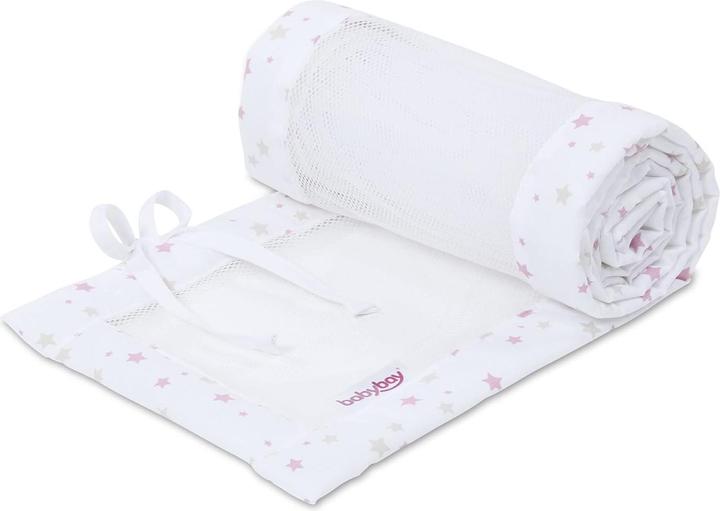 Babybay Nestchen passend für Modell Maxi, Boxspring und Comfort, weiss Sternemix